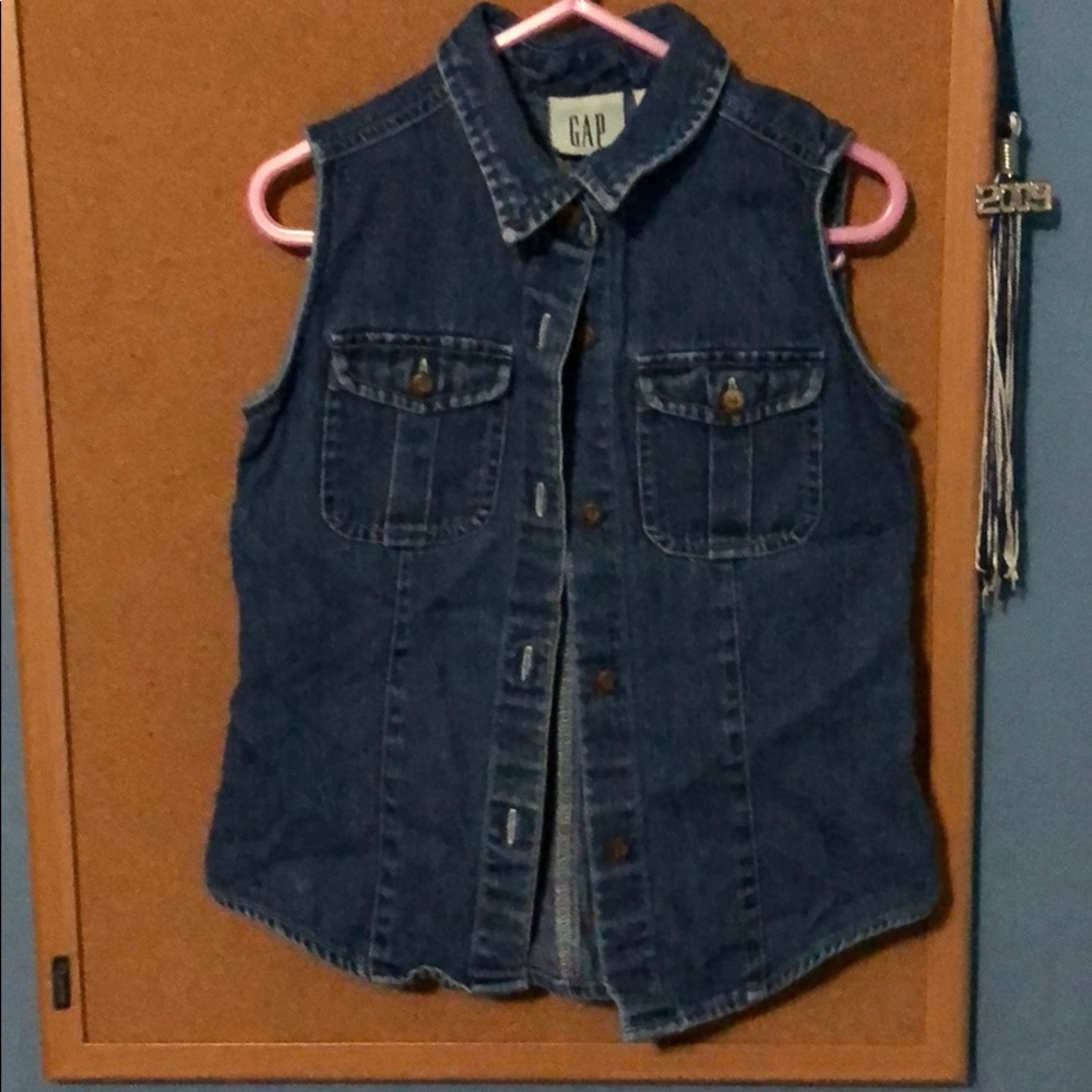 Girls Gap Denim Shirt